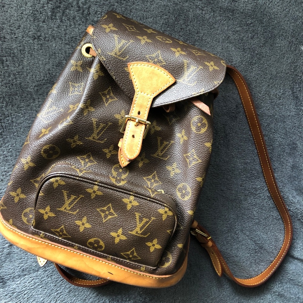 Louis Vuitton Montsouri Backpack (AUTHENTIC)